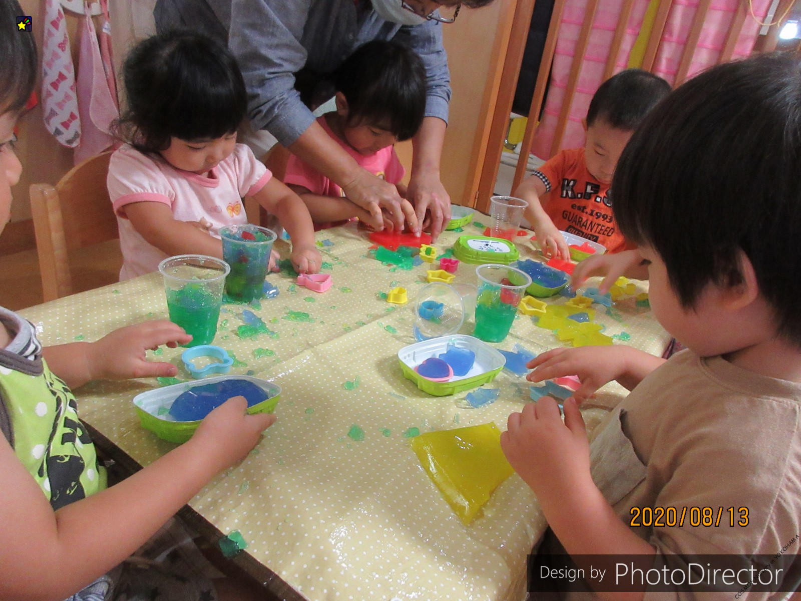 保護中: ８月保育点景　かぜぐみ