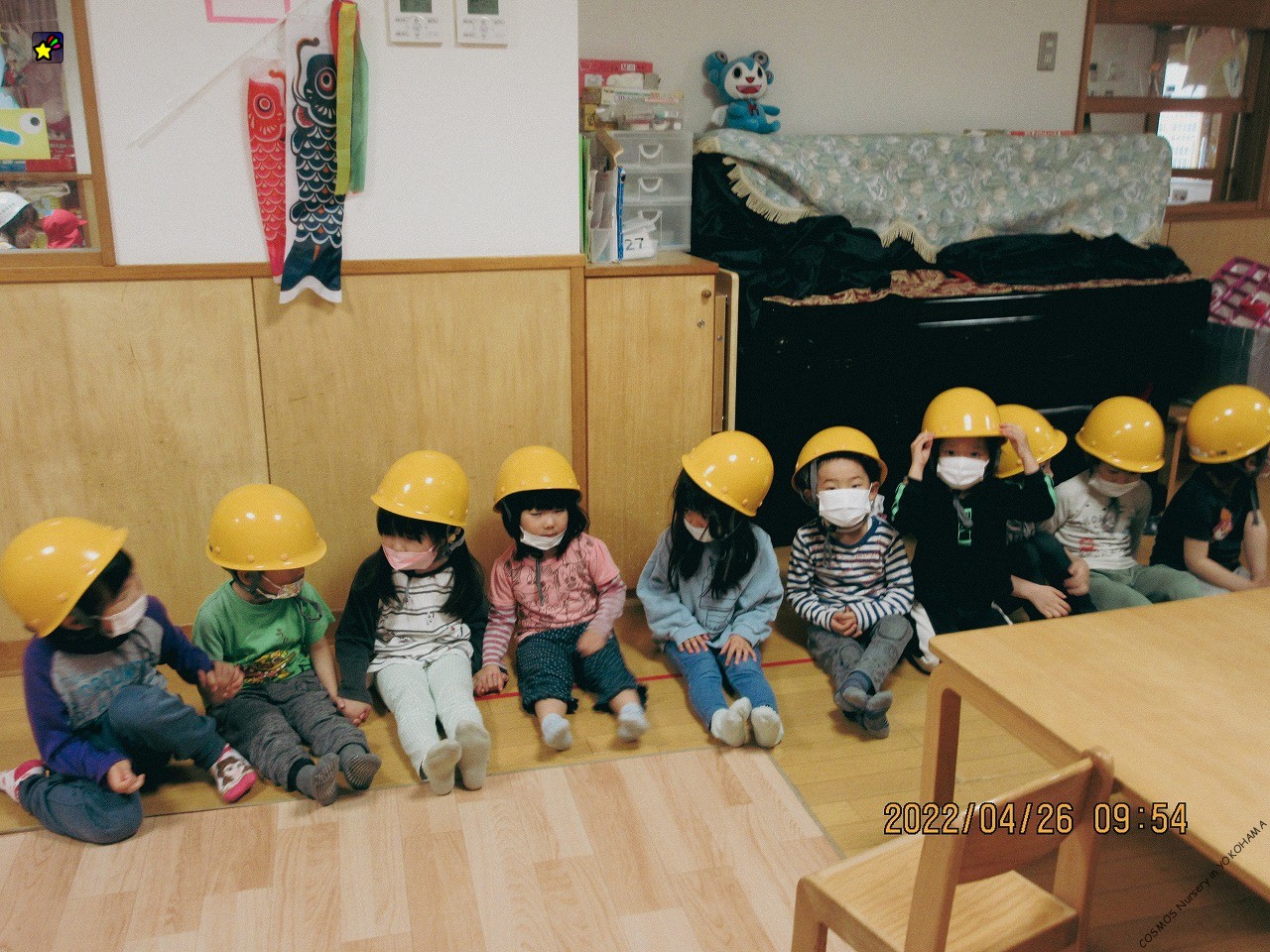 保護中: 第1回　COSMOS保育園　親と子のつどい（にじぐみ）