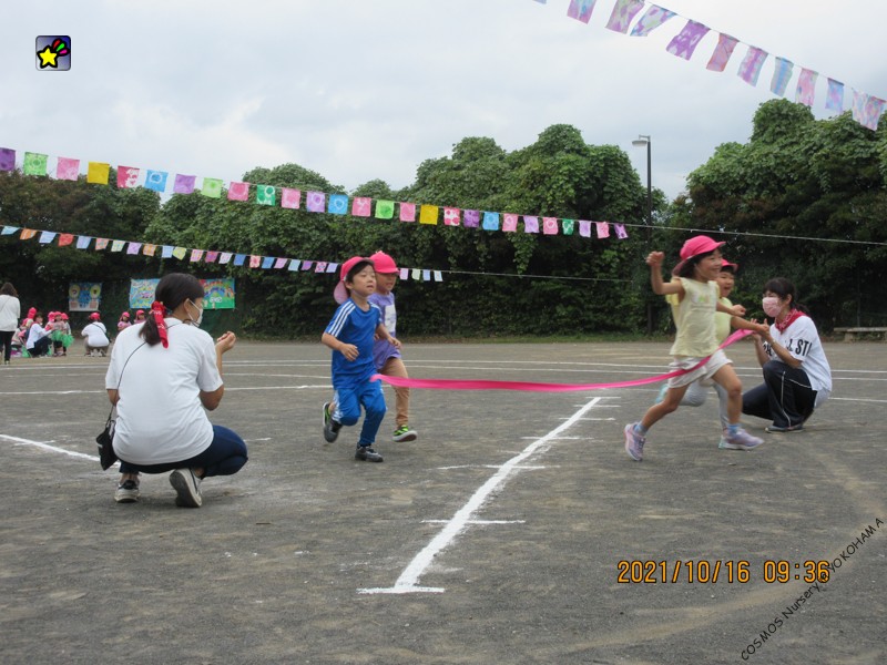 保護中: うんどうかい　にじぐみ