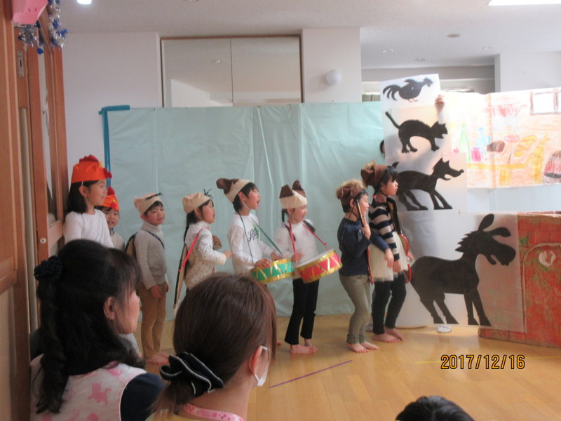 クリスマス会 2017 幼児の部