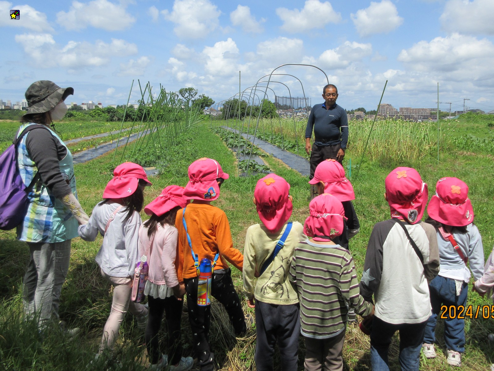農園に行ってきました！(ほしぐみ)