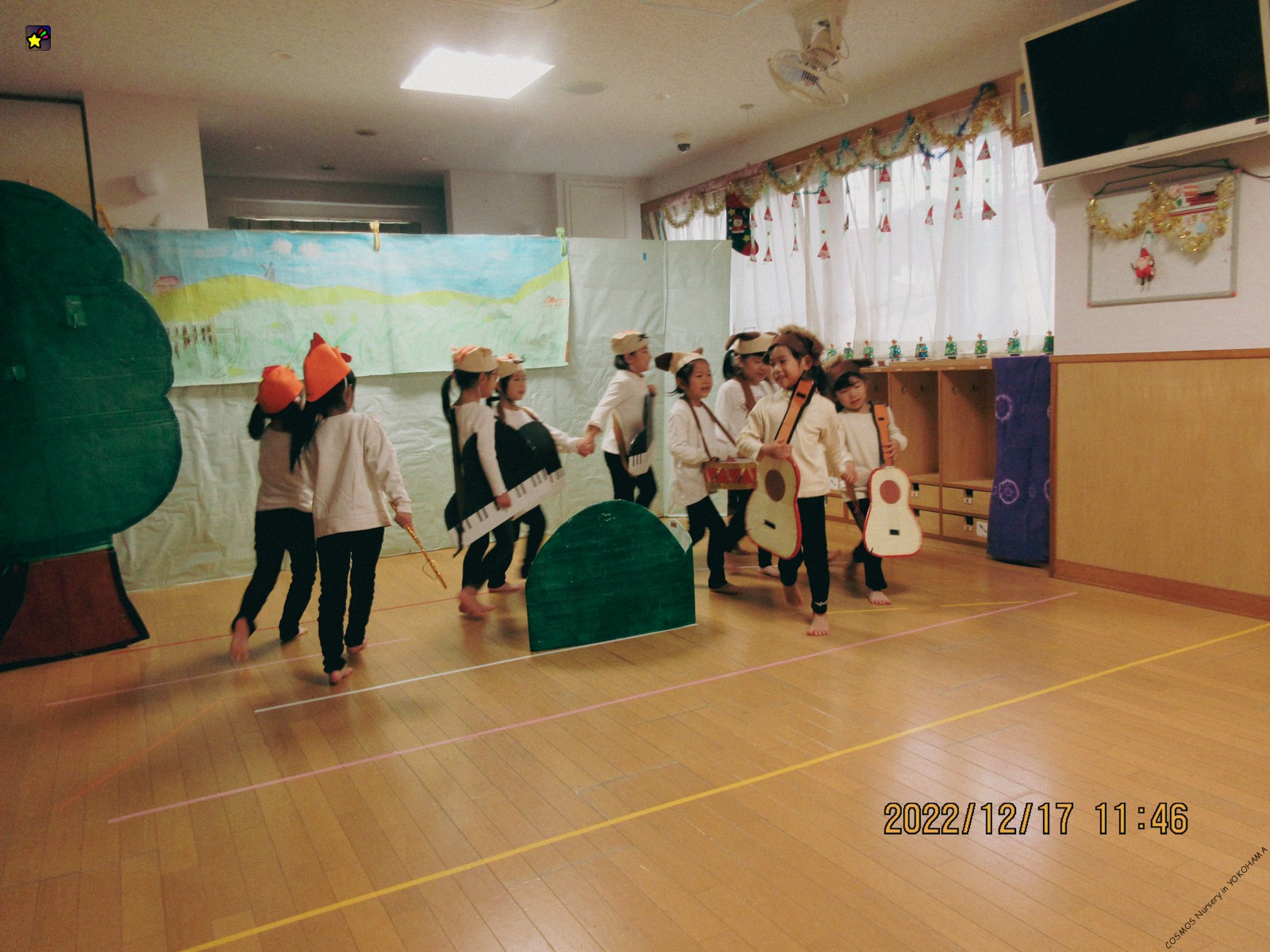 保護中: クリスマス会（ほしぐみ）