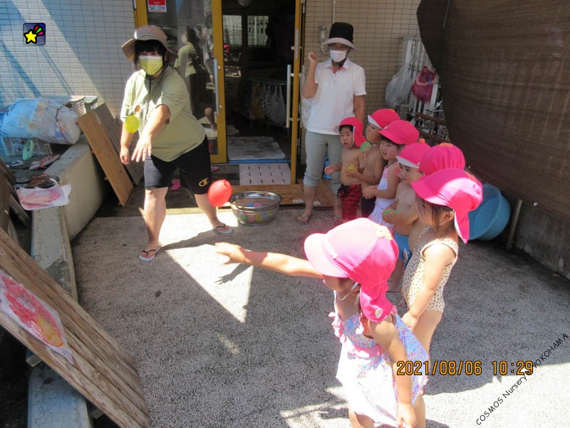保護中: かぜぐみ　夏の保育点景　