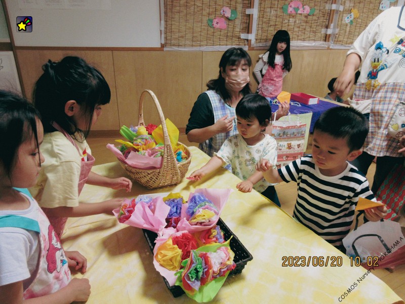 ほしぐみ(5歳児）　お店屋さんごっこ