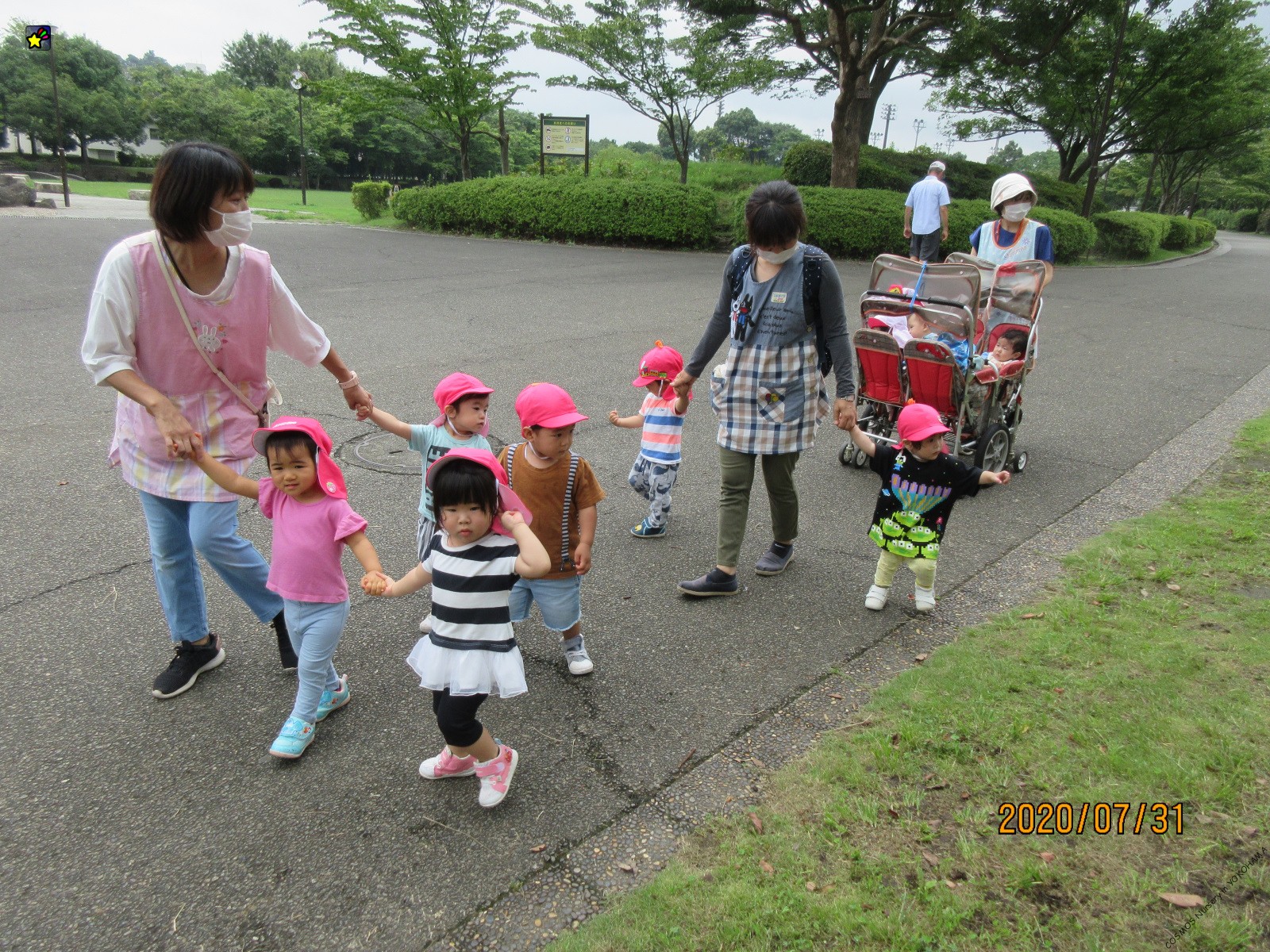 保護中: 7月保育点景　