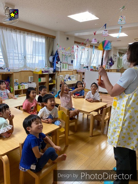 保護中: 8月保育点景　にじぐみ