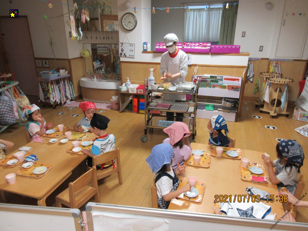 つきぐみクッキング（ジャムサンドパン）